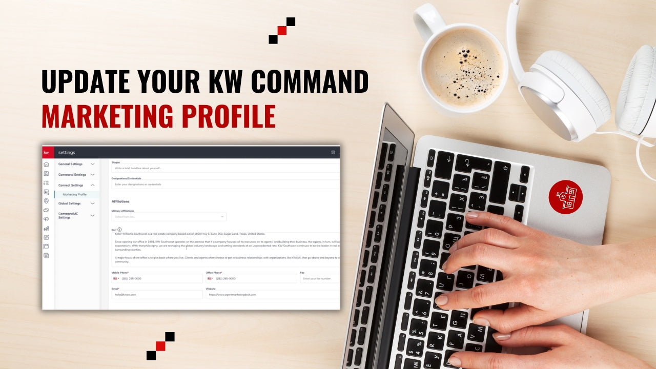 Why Every KW Agent Needs to Update Their Marketing Profile in Command