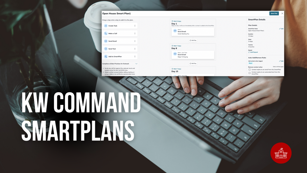 Why Keller Williams Agents Should Be Using SmartPlans in Command