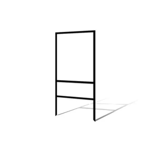 24"h x 18"w Metal Frame