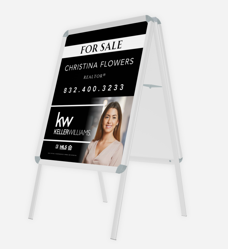 Aluminum A-Frame Sign