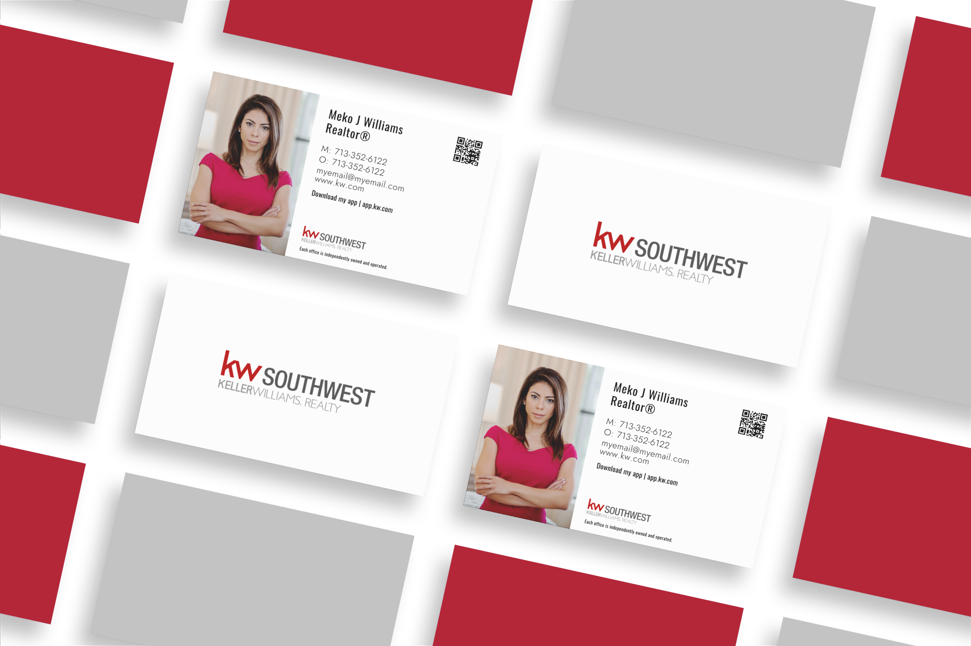KW Business Card with QR Code