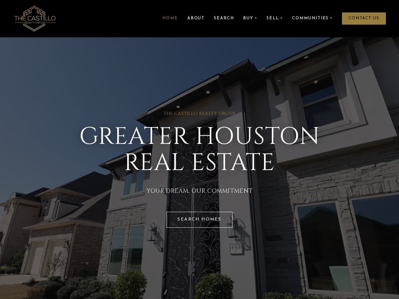The Castillo Realty website