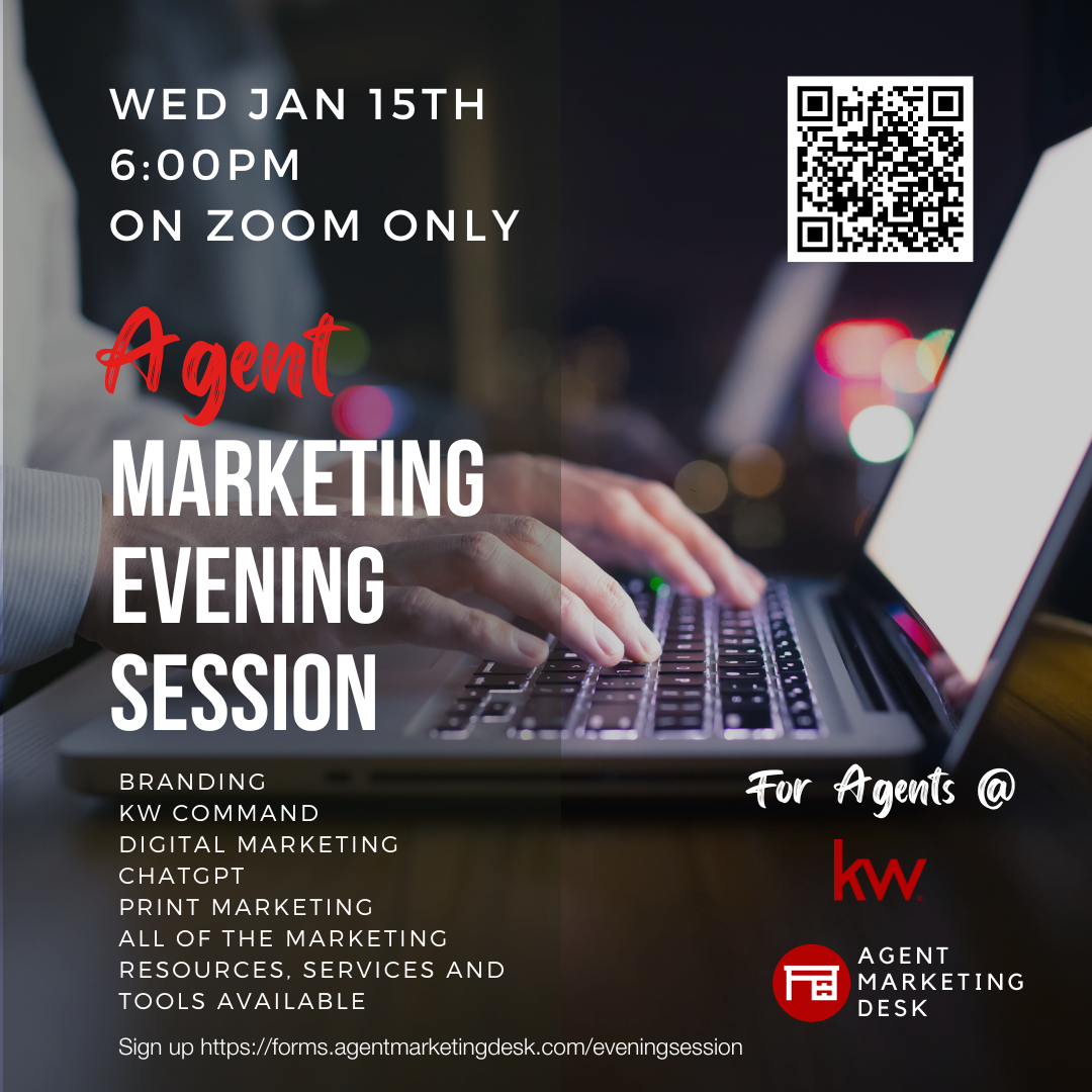 Agent Marketing Evening Session Jan 15th 2025