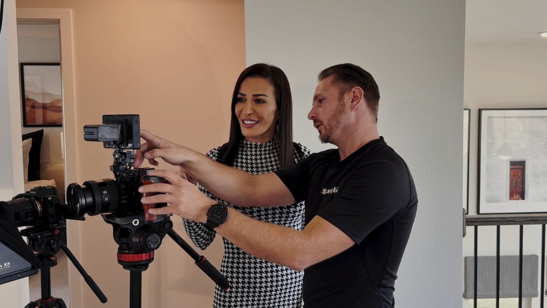 Behind the Scenes of our video shoot with Luxury Agent Sahar Khatib