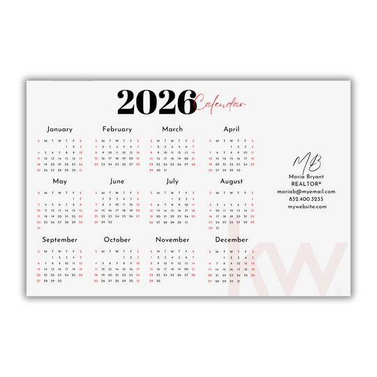 Magnetic Yearly Calendar