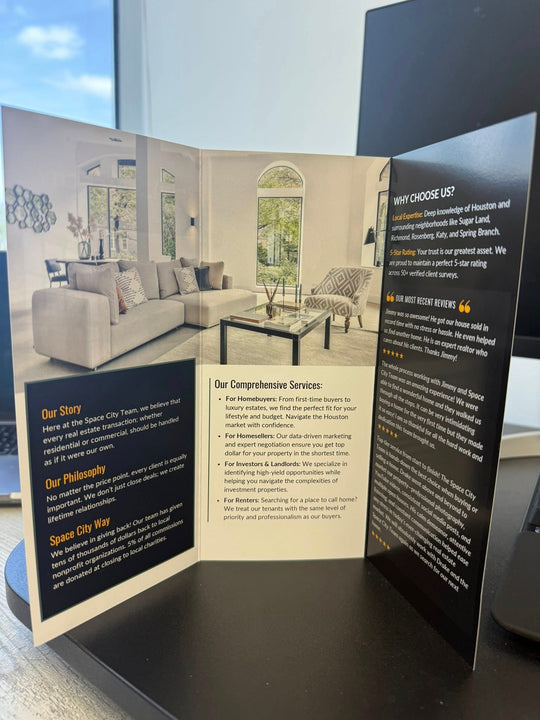 Marketing Trifold (11w x 8.5h)