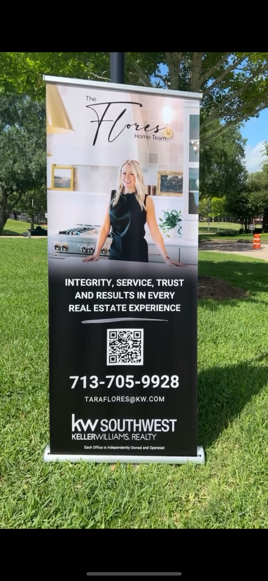 Custom Designed Retractable Banner