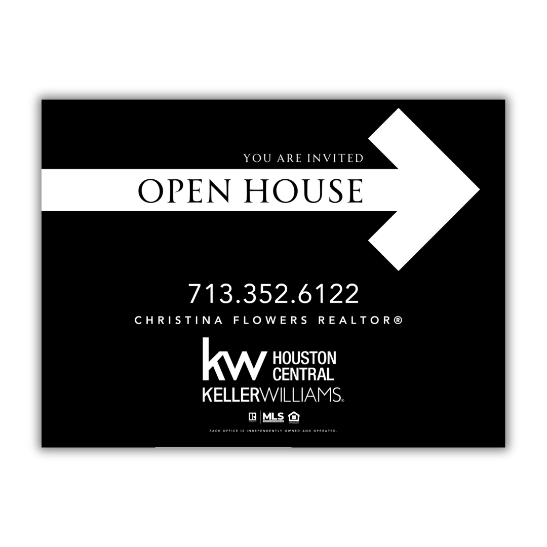 KWHC Open House Signs without Picture