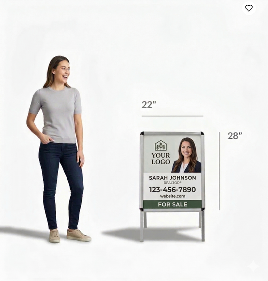 Aluminum A-Frame Sign