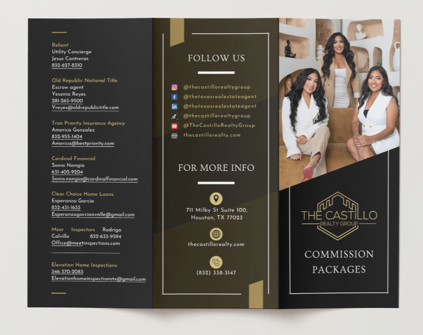 Marketing Trifold (11w x 8.5h)