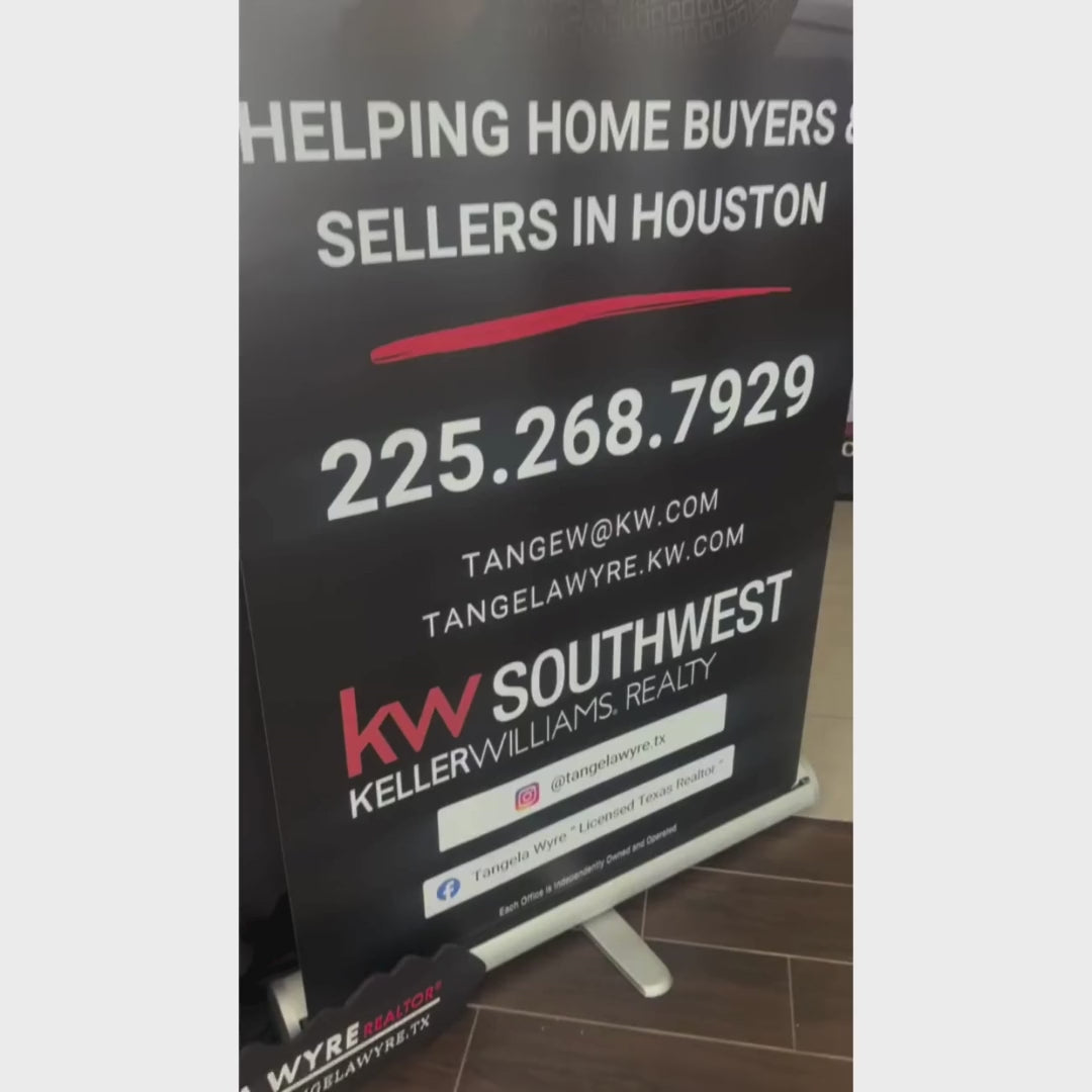 Custom Designed Retractable Banner