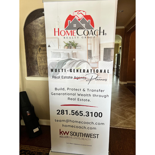 Custom Designed Retractable Banner