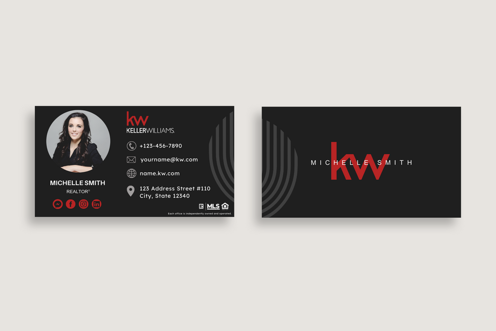 KW Black Business Card V3