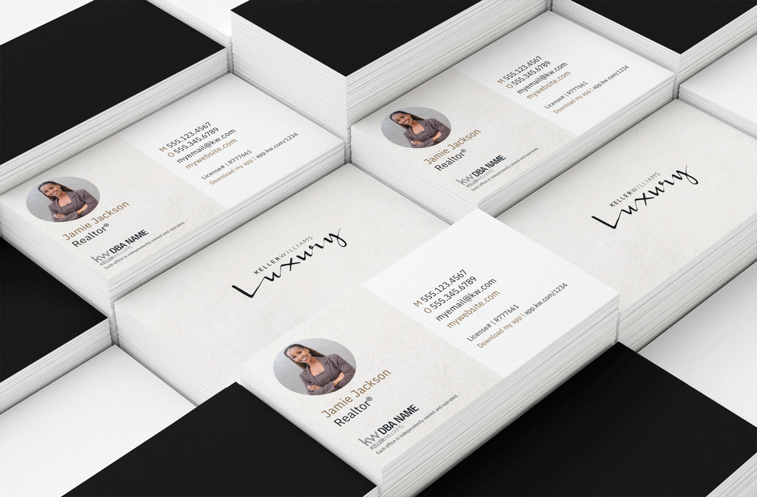 KW Luxury Business Cards