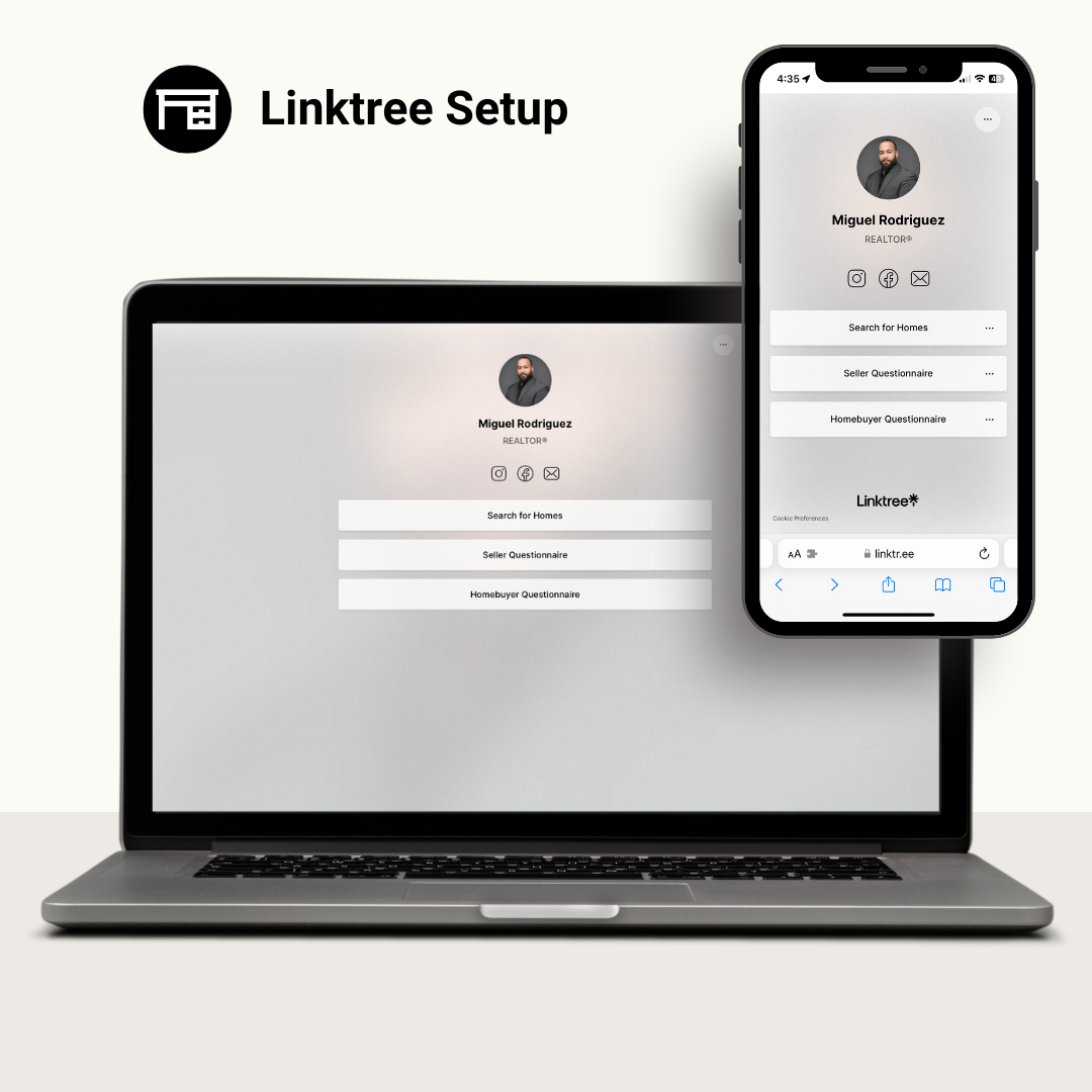 Linktree with Buyer and Seller Questionnaire